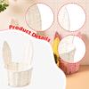 Easter Woven Bunny Ear Basket, Portable Cute Sturdy, Paper Rope Design, Decorative Candy Storage Basket Storage Organizer