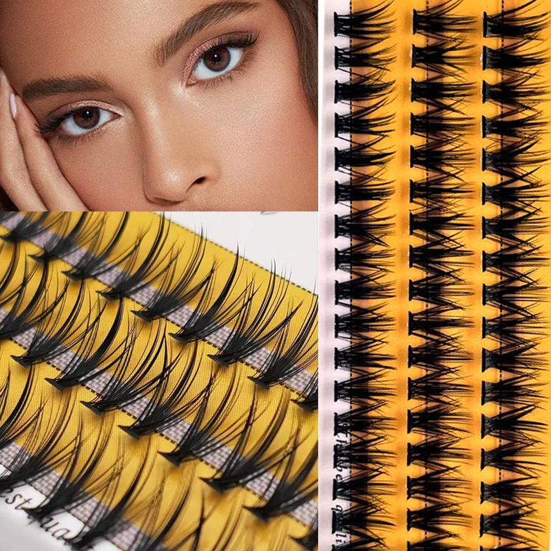 20D/30D/40D Mink Super Cluster Eyelash Extension Natural 3D Russian Volume Faux Eyelashes Individual Lashes Makeup Cilia Cilias