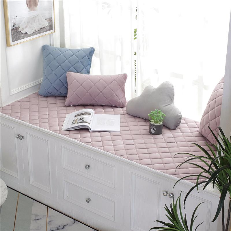 Podsedák na okenní parapet Čtyřsezónní Univerzální Ložnice Balkon Zesílená Houba Jednoduchá Protiskluzová Tatami Podložka