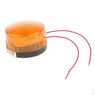 Lampada di segnalazione lampeggiante stroboscopica di emergenza a LED gialla Beon resistente alla polvere e all'acqua