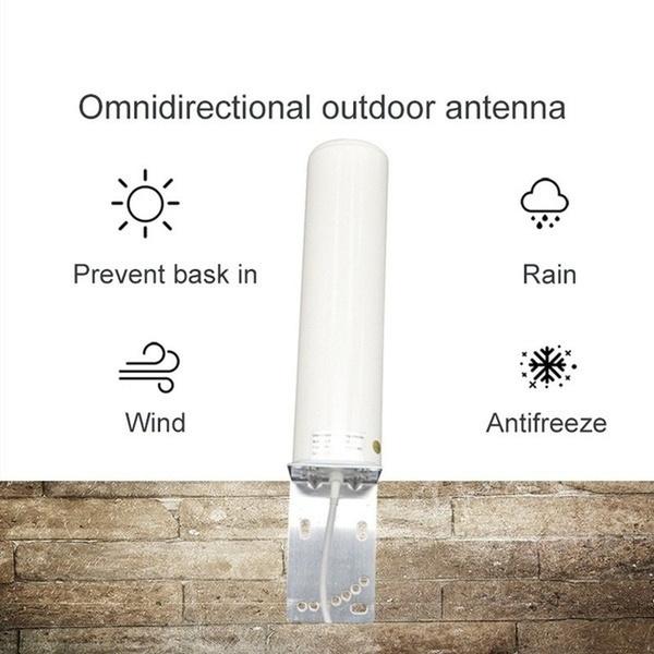 Staffa Antenna SMA Maschio &ndash; Supporto Fissaggio A Parete, Impermeabile, Per Booster 3G/4G LTE
