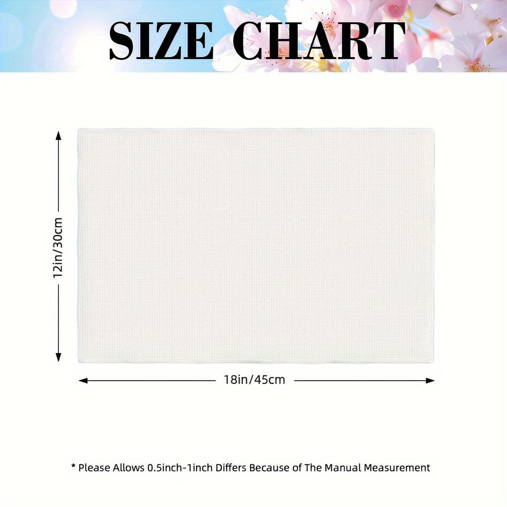 [Sage Green Floral Table] 4pcs/6pcs Sage Green Floral Nebula Pattern Table, 12x18inch Vintage Washable Seasonal Dining Table Decoration