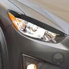 For Mazda CX5 2013-2016 Carbon Fiber Front Headlight Eyelid Eyebrow Cover Decorative Car Decoration Styling Accessories Sticker