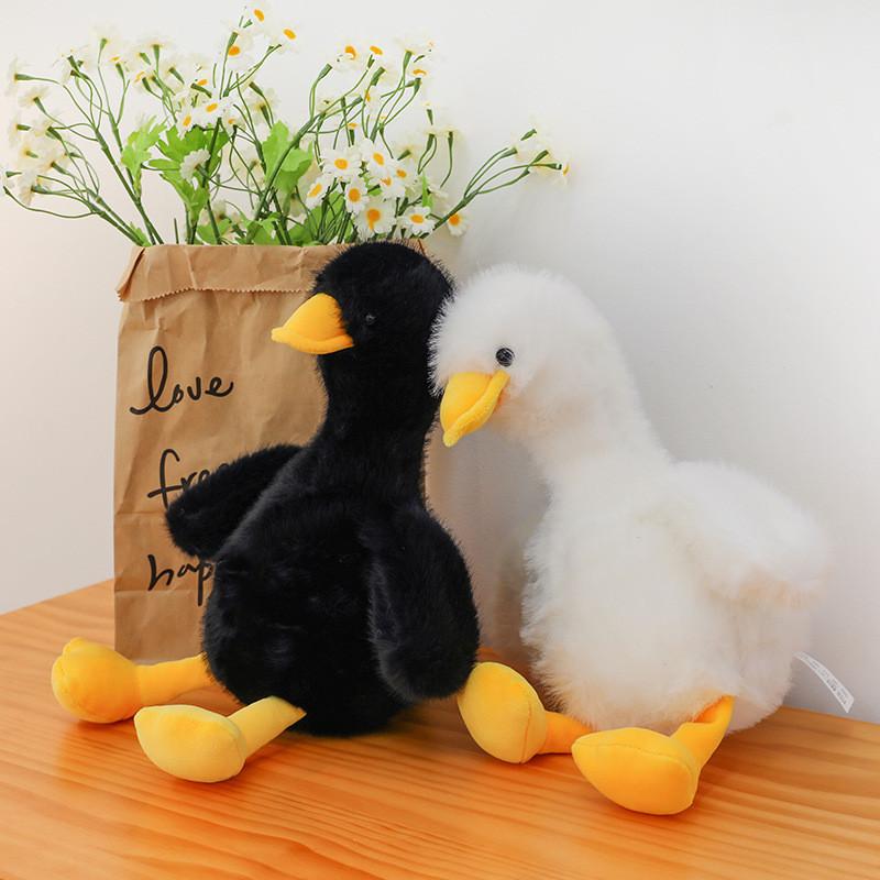 Jucărie Animal de Pluș Rață Galbenă Mare Păpușă Umplută Pentru Decor Camera Copiilor