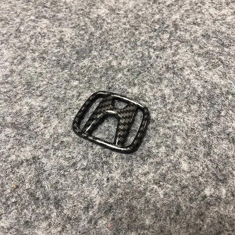 ABS Car Steering Wheel Emblem Sticker Accessories For Honda Civic FIT Accord Prelude CRV 5th City CRZ CRX Jazz HRV Pilot Odyssey