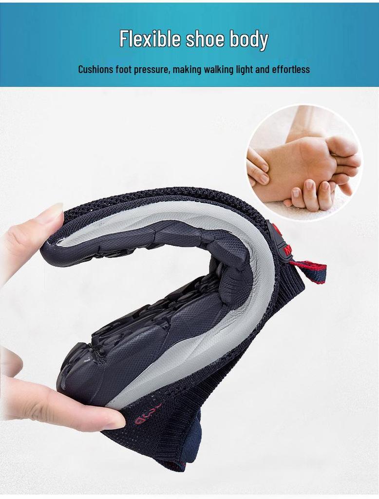 Spring/Summer Old Beijing Cloth Shoes: Comfortable Non-Slip Soft Sole Sports Shoes for Middle-Aged and Elderly