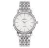 High-End Fashion Steel Band Diamond Inlaid Unisex Couple Quartz Watches