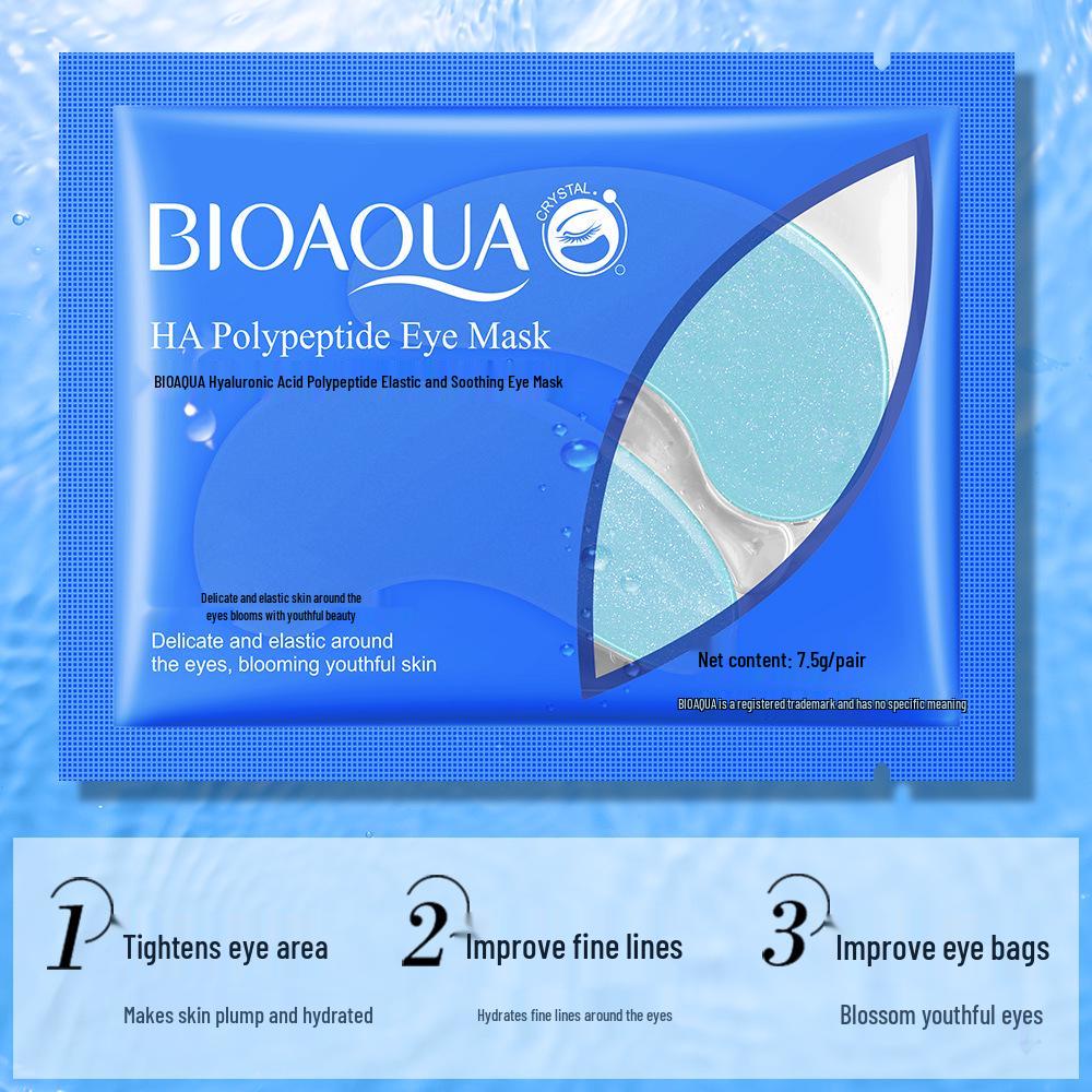 Masque Yeux Caviar Algues BIOAQUA: Soin Nourrissant & Hydratant pour les Cernes, les Ridules du Contour des Yeux et les Poches, 7,5g