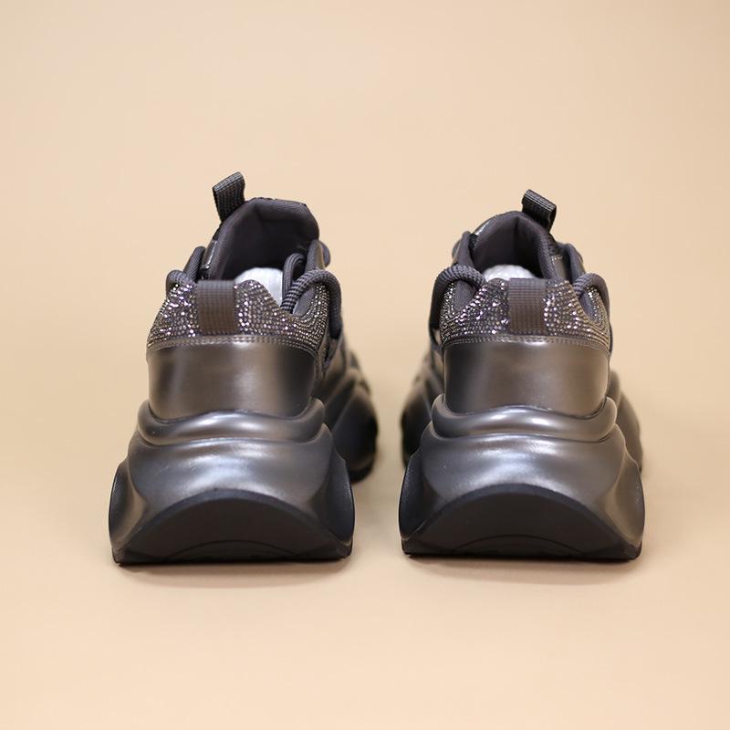 Women's European-Style Height-Increasing Dad Shoes, Fall 2025 Fashion, Small Size Sneakers