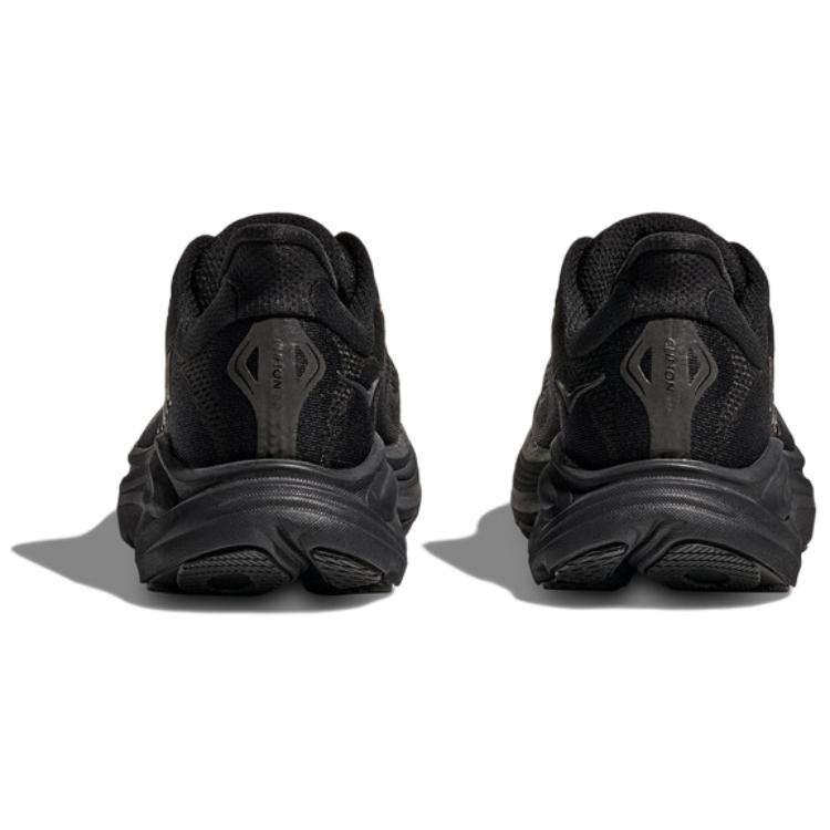 HOKA Clifton 10 Wide Triple Black Men Sneakers 1162032-BBLC