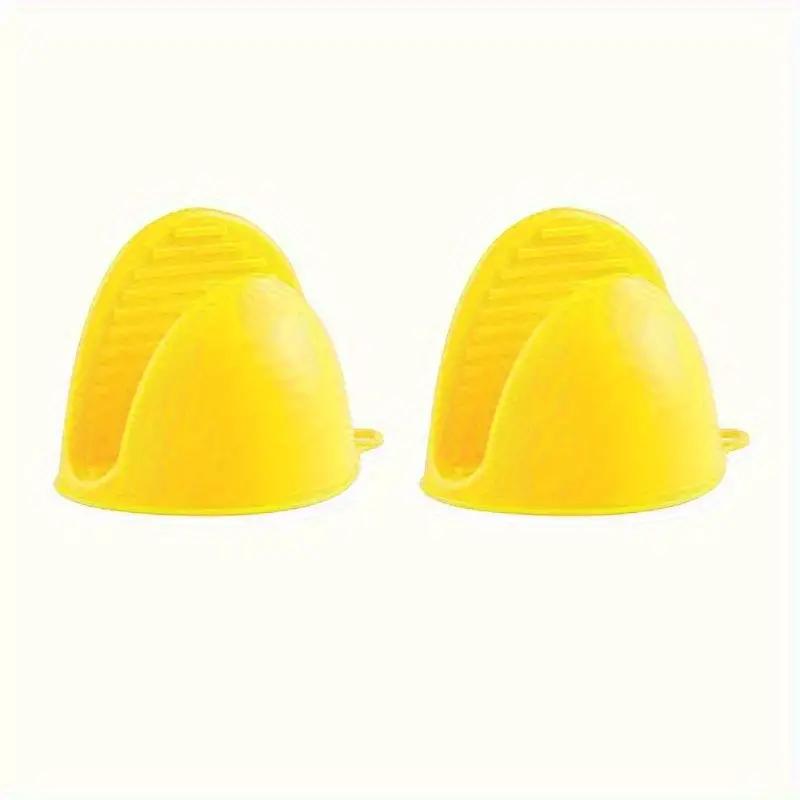 2pcs Oven Mitts Silicone Heat Resistant Clip Gloves Anti-scalding Non-slip Gloves Clip Pot Holders Baking Kitchen Utensils