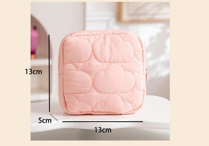 New Cloud Cosmetics Organizer Makeup Pouch Sanitary Pad Pouch Girls Portable Travel Toiletry Bag Sanitary Towels Organizer Bags