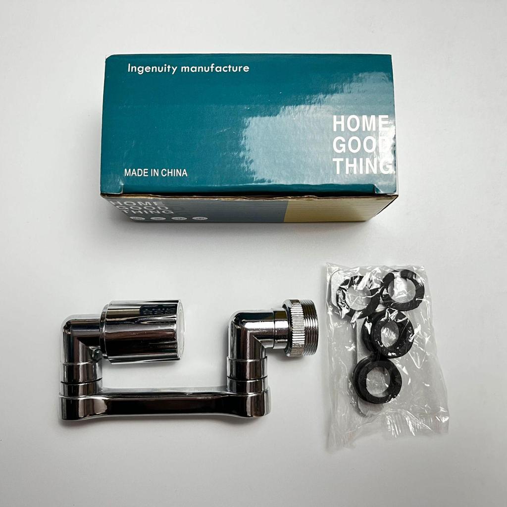 Universal Anti-Splash Swivel Mechanical Faucet Extender & Aerator