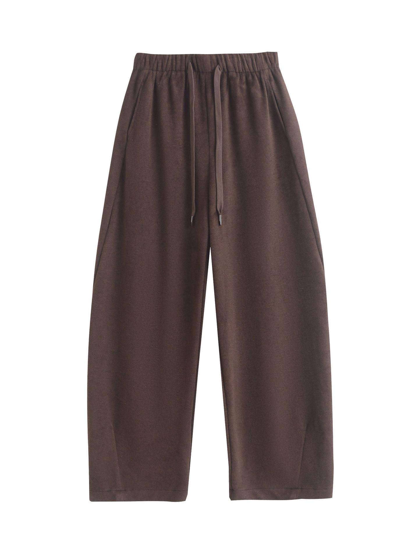 Tibetan Yak Wool Casual Scythe Sweatpants - Fashionable, Versatile & Stylish. S