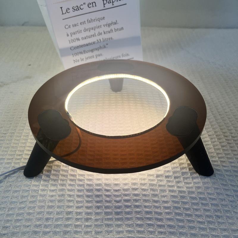 Harman Kardon Glazed Crystal Wood Anti-Slip Desktop Speaker Stand - Free Shipping & Ideal for Home Use