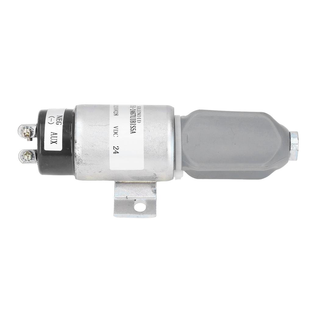 Stop Solenoid ABS Shutoff Flameout Solenoid Valve for Mitsubishi S6K Engine 24V 17512467UIBIS5A