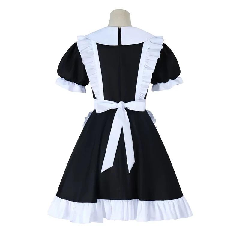 Jax Maid Dress Cosplay Costume Maidservant Adult Uniform Amazing Digital Circus Anime Role Play Halloween Party Outfit For Girls