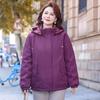 Mom's 2025 Hip-Hugging Winter Down Jacket - Stylish Plus Size for Middle-Aged & Elderly Women