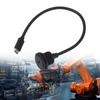 Panel Mount Extension Adapter Cable 5Gbps Type C 3.0 Male To Female Flush Mount Adapter 20V 3A