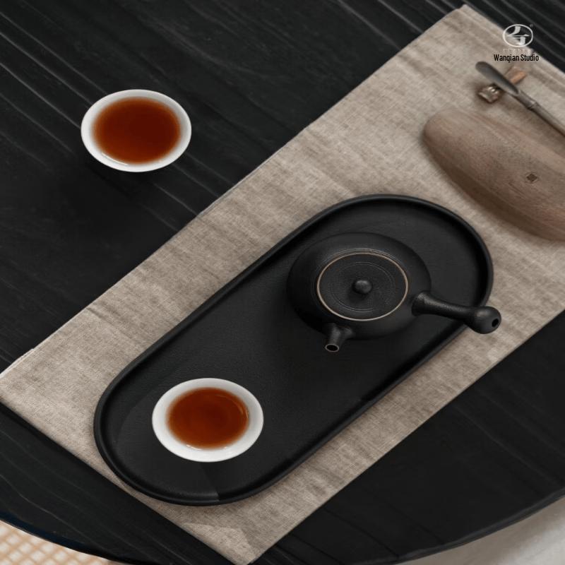 Edenus Black Iron Glaze Ceramic Tea Set