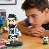 Cool Football Player Mini Figures 3D Models Building Blocks Kids Toys Diy Micro Blocks Soccer Action Figure Birthday Gifts