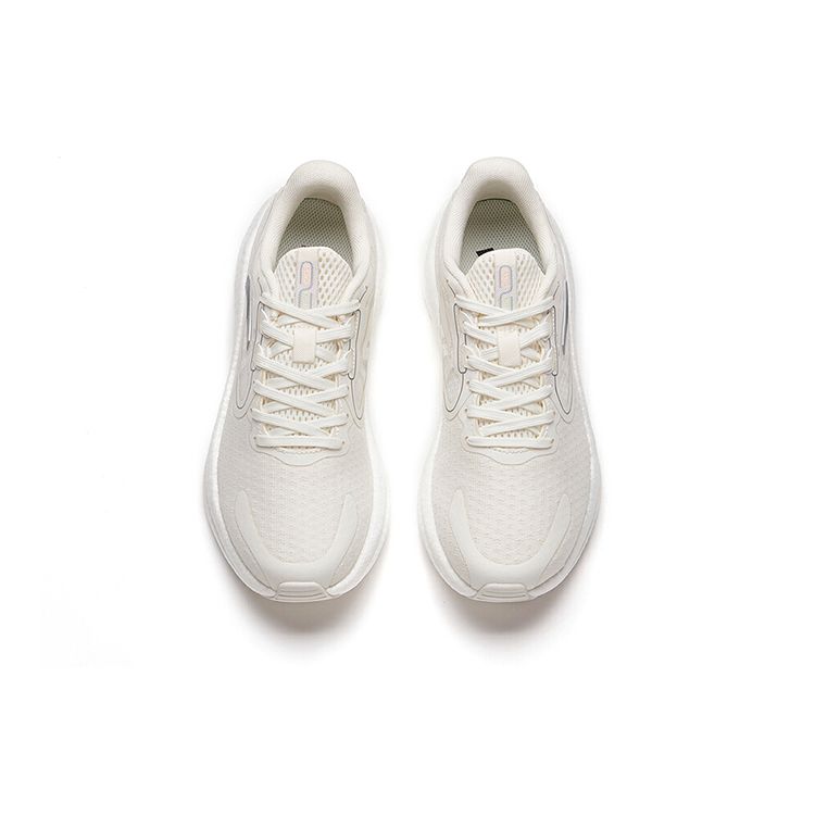 Anta Mars Foam Running Series Durable Breathable Low-Top Running Shoes Women sneakers Ivory-White 122135585-2