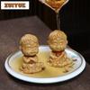 Yixing Zisha King Sun Wukong Monkey Incense Holder Tea Pet Handmade Tea Sculpture Tea Figurine Play Toys Tea Statue Ornaments