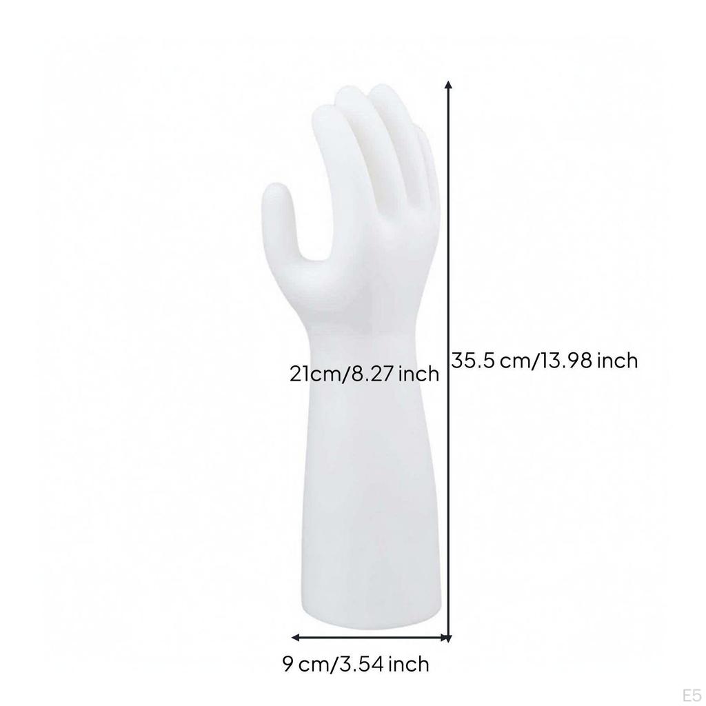 Mannequin Hand Matt Display für Einzelhändler, Fotografen, Foto-Requisite Schwarz Rechts
