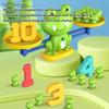 Funny Frog Scale Children's Early Education Toys Mathematical Intelligence Math Toys Funny Frog Scale Balance Toy Teaching