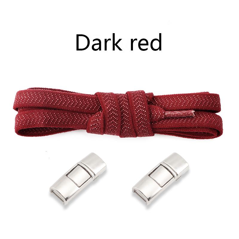 Druckverschluss Schnürsenkel ohne Binden Elastische Schnürsenkel Turnschuhe 8MM Breit Flach Schnürsenkel Ohne Binden Kinder Erwachsene Laufschuh Schnürsenkel für Schuhe