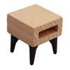1:12 Scale Miniature Wooden Doll House Bedroom Furniture Model Figurine For Realistic Scene Setting Display Decoration
