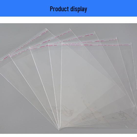 Customize Transparent OPP Self-Adhesive Bag for Clothing with Logo