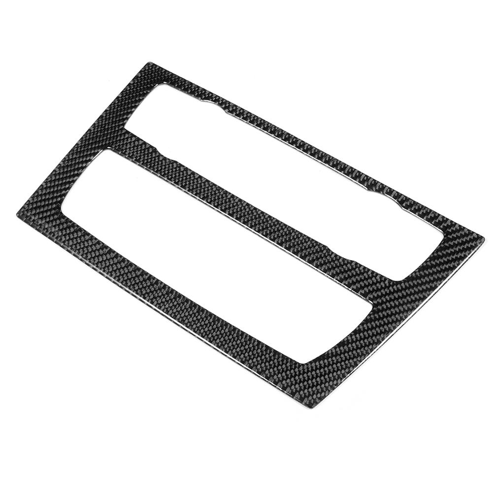 Central Control Air Conditioning Trim Frame Carbon Fiber Decor Fit for X1 E84 2011?2015