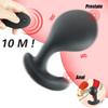 Male Prostate Massager Wireless Remote Control Anal Plug Vibrator Huge Butt Plug Inflatable Vagina Anal Sex Toys for Men 18