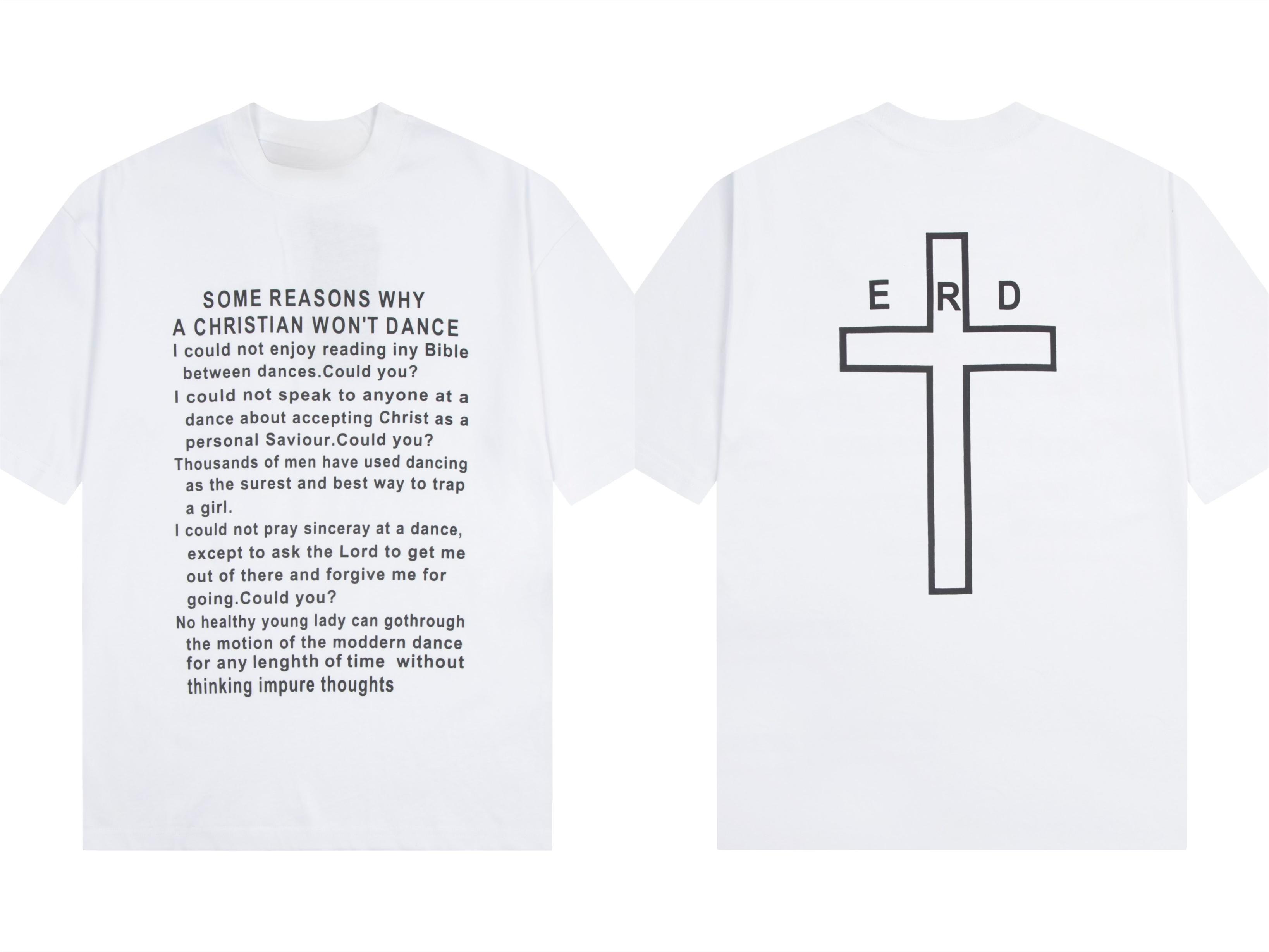 

2025 Melancholy Rich Second Generation American Cotton Printed Short Sleeve Men and Women of The Same High Quality 3XL