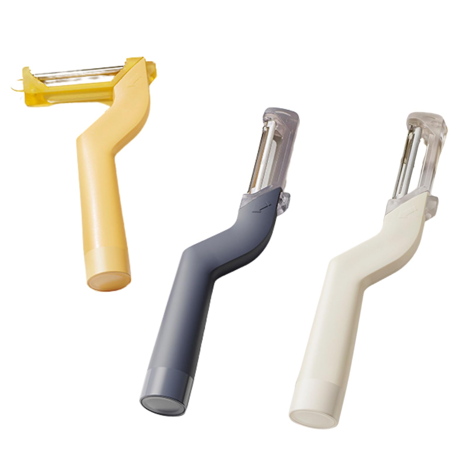 

Peeler with Sprout Easy to Thin and Peels Smoothly Peels Even Hard Skins [Comfycove] Peeler, Rust-free, Vertical/Horizontal Remover, 2-in-1 белый