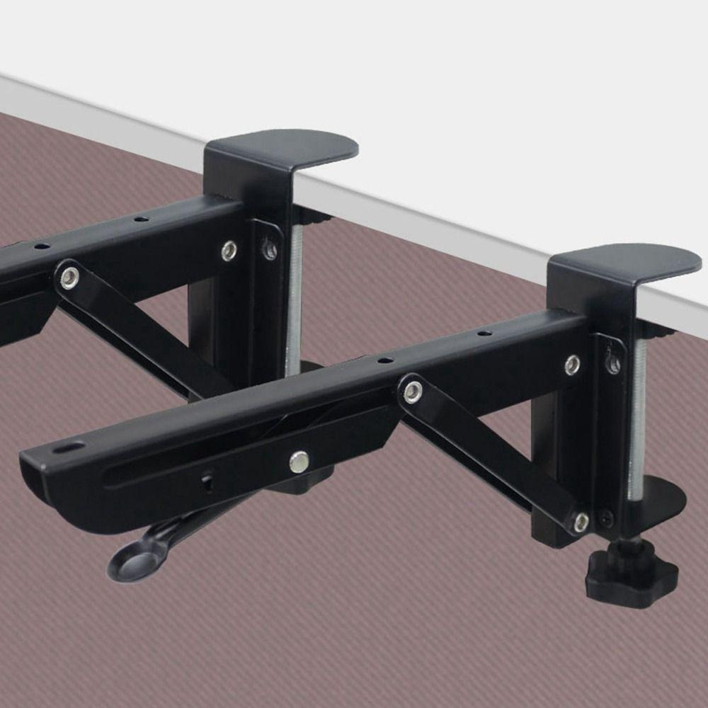 Punch-free Folding Shelf Bracket Cold Rolled Steel Board Bracket  Desktop