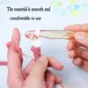 9Pcs Crochet Hook Set Colourful Crochet Hooks 3-12 Mm Hook Head for Beginners Ergonomic Plastic Knitting Needles Set