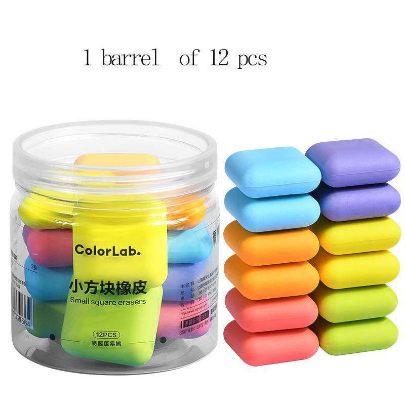 

M&G Compact Colorful Eraser, Student-Specific Low-Residue Ultra-Clean Sketch Eraser, Erases into Lines and Strips, Pencil Eraser