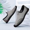 New Hollow Out Sneakers Men Breathable Mesh Flats Lightweight Casual Walking Man Shoes Slip-On Driving Loafers Summer Moccasins