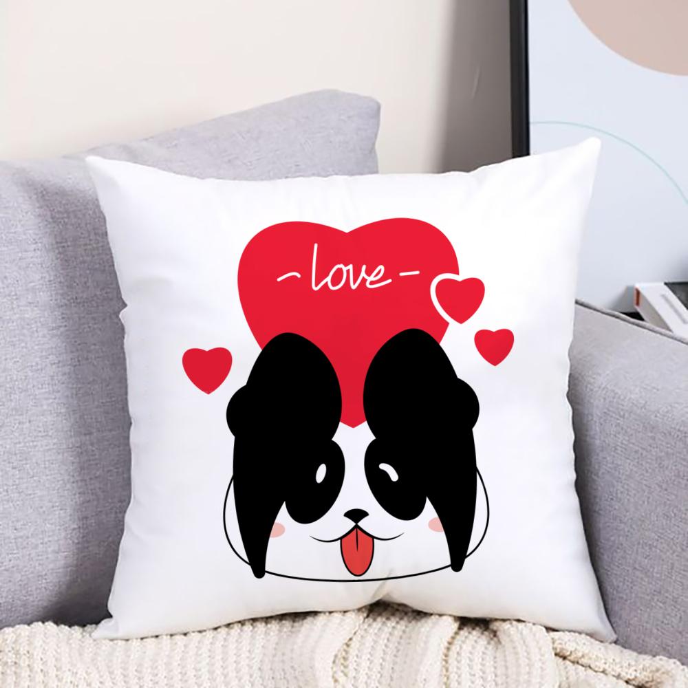 

Наволочка с изображением панды, мягкая наволочка для детской комнаты, украшение для спальни, вечеринка, подарки на новоселье и день рождения M