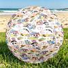 Crayon Shin Print Size 5 Soccer Ball, PU Wear Resistant Football for Match Training and Daily Practice, Birthday Gift for Soccer Fans