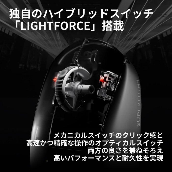 Logicool G PRO X SUPERLIGHT 2c Wireless Gaming Mouse G-PPD-004WLCO-BKd - Black