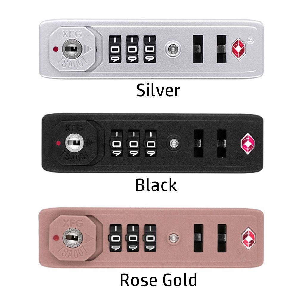 Protection Security Anti-theft 3 Digit Combination Lock Safely Code Lock TSA007 TSA Customs Lock