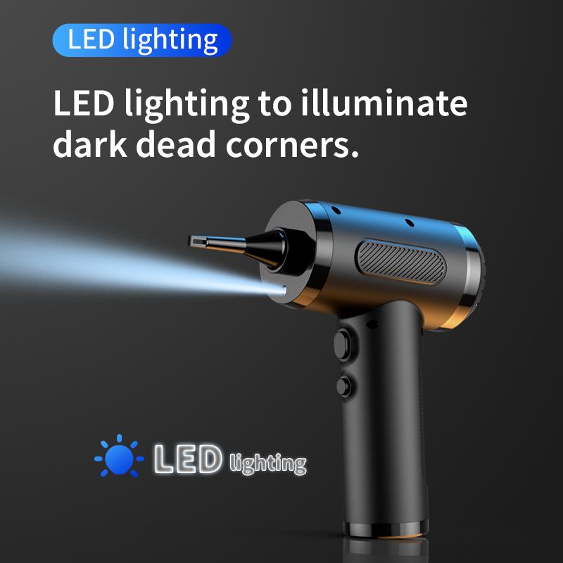 Youpin Vacuum Cleaner Cordless 2 In 1 3 Speed Strong Suction Cordless Handheld Dust Collector Dust Blowing Cleaner Home