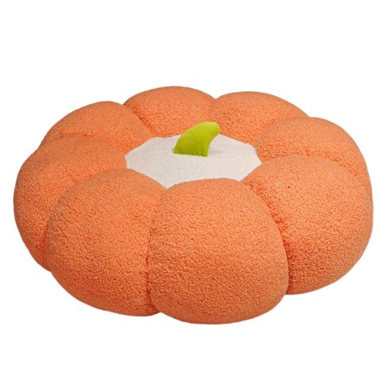 Pumpkin Seat Cushion Decorative Round Pillow Multifunctional Floor Mat Dog
