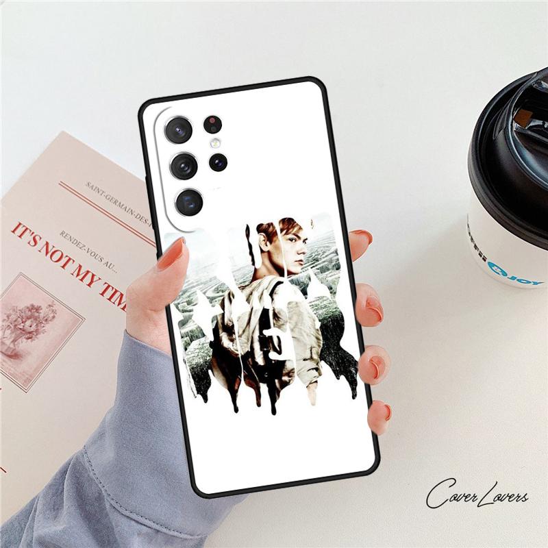 Maze Runner newt phone case For Samsung Galaxy S24 S25 S23 S22 Ultra Note 10 20 Plus S20 S21 FE Cover