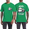 Funny Panda Weightlifting Squat Gym Quote Graphic Print T Shirts Men Women Kawaii Meme T-shirts Male Casual Tees Short Sleeve