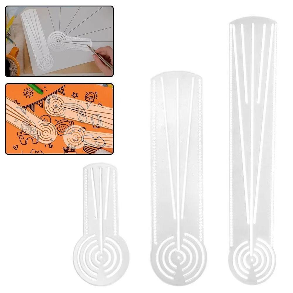 Durable Mandala Drawing Stencil Acrylic Drawing Template School Math Craft Project