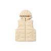 MLB New York Yankees Leichte Kapuzen-Daunenweste Unisex-Weste Beige 3ADVL0116-50SAS